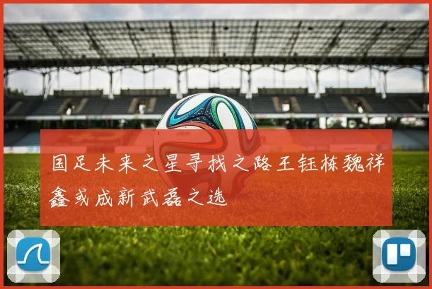 国足未来之星寻找之路王钰栋魏祥鑫或成新武磊之选